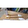 Zeller WC Garnitura – Bambus/MDF, Bela | Outlet BGD
