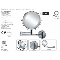 Kleine Wolke Brillant Ogledalo – LED, Prečnik 17.5cm | Outlet BGD