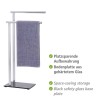 Wenko Lava Samostojeći Držač Peškira – Staklo/Čelik, 42x81x20cm | Outlet BGD