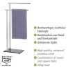 Wenko Lava Samostojeći Držač Peškira – Staklo/Čelik, 42x81x20cm | Outlet BGD