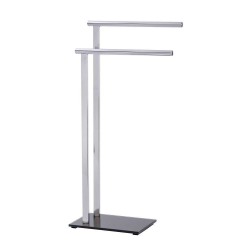 Wenko Lava Samostojeći Držač Peškira – Staklo/Čelik, 42x81x20cm | Outlet BGD