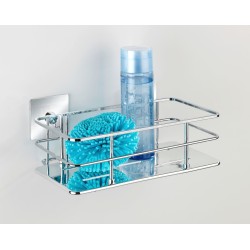Wenko Turbo-Loc Quadro Polica – Nerđajući Čelik, 24x10x14.5cm | Outlet BGD