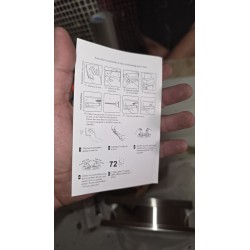 Samolepljiva Zidna Polica – SUS304 Nerđajući Čelik, 23x8x10cm | Outlet BGD