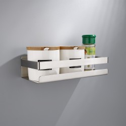 Samolepljiva Zidna Polica – SUS304 Nerđajući Čelik, 23x8x10cm | Outlet BGD