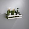 Samolepljiva Zidna Polica – SUS304 Nerđajući Čelik, 23x8x10cm | Outlet BGD