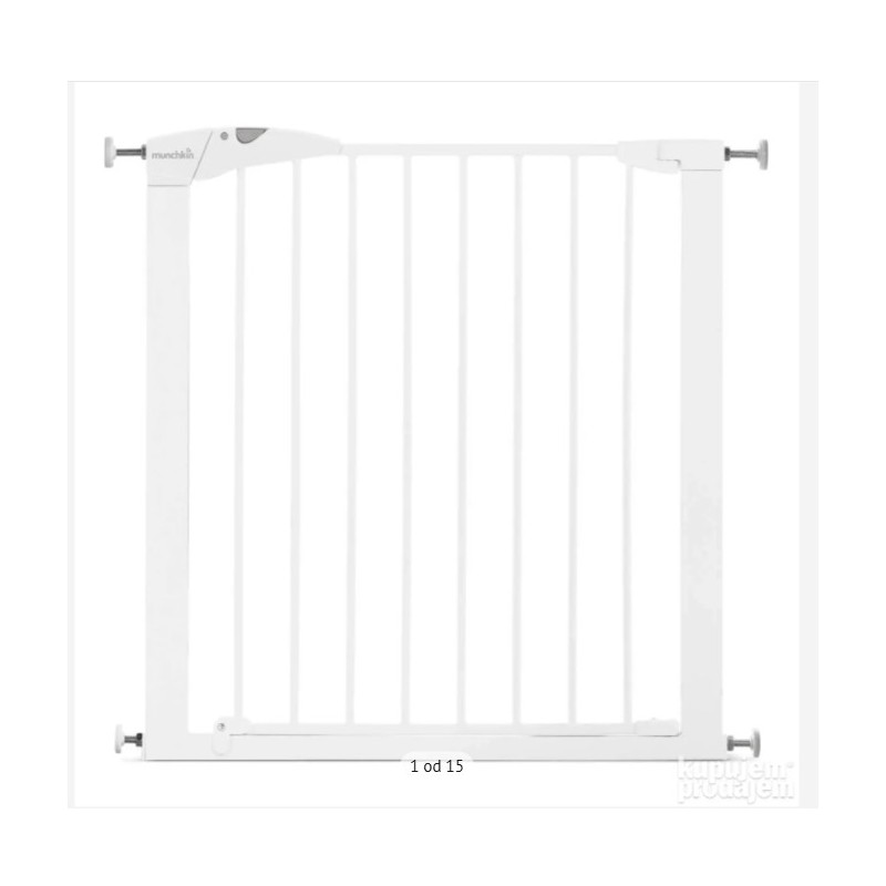 Munchkin Maxi Secure Sigurnosna Kapija – 76-82cm, Bela | Outlet BGD