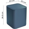 Gedy G-Seventy kanta za smeće, 24.6x20x20cm, termoplastična smola | Outlet BGD