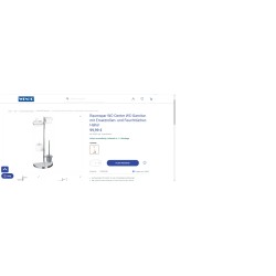 Wenko Toalet Set – Nerđajući Čelik, 34x84.5x18cm | Outlet BGD