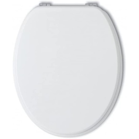 Kiamami Valentina Univerzalna WC Daska – MDF, Bela | Outlet BGD
