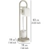 Wenko Siena WC Garnitura – Čelik/Plastika, 19x63cm | Outlet BGD