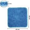 WohnDirect Florenz Premium Čupava Prostirka – 45x45cm, Plava | Outlet BGD