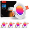 Lumary Set od 4 Smart LED Spot Sijalice 5W RGB + Bela | Outlet BGD