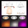 Lumary Set od 4 Smart LED Spot Sijalice 5W RGB + Bela | Outlet BGD