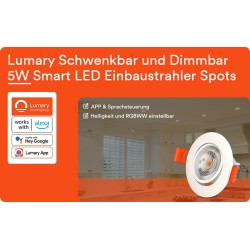 Lumary Set od 4 Smart LED Spot Sijalice 5W RGB + Bela | Outlet BGD