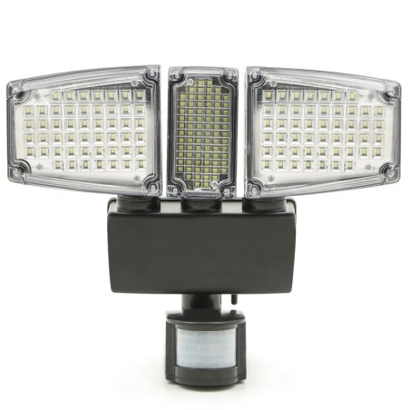 Solarni Reflektor sa 3 Glave i 178 LED sa Detektorom Pokreta | Outlet BGD