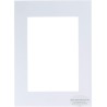 WalterDesign beli paspartu 13x18 za slike 9x13 kosi rez bez kiseline_1