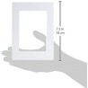 WalterDesign beli paspartu 13x18 za slike 9x13 kosi rez bez kiseline_3