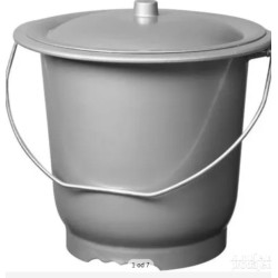 Higijenska Toalet Kanta sa Poklopcem i Ručkom – 10L | Outlet BGD