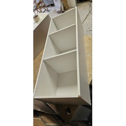 Set od 2 Compo police 3x1 kocka, pribl. 93x30x32cm, bela | Outlet BGD