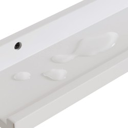 IBUYKE polica, MDF, bela, 90x 10 x 4.5 cm | Outlet BGD
