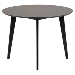 Actona Roxby trpezarijski sto, 105x76cm, crna | Outlet BGD