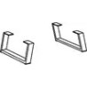 Mausbacher set nogica, aluminijum, antracit, 4x15x39 cm | Outlet BGD