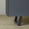 Mausbacher set nogica, aluminijum, antracit, 4x15x39 cm | Outlet BGD