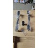 Mausbacher set nogica, aluminijum, antracit, 4x15x39 cm | Outlet BGD
