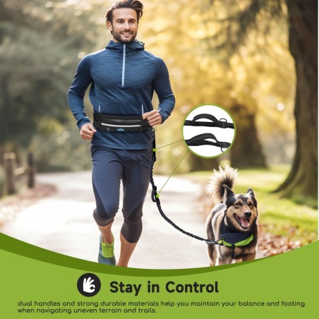 Noblezza Jogging povodac za pse sa kaišem oko struka | Outlet BGD