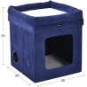 Amazon Basics sklopiva kućica za mačke, plava, 38.1x43.2x38.1cm | Outlet BGD