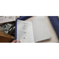Amazon Basics sklopiva kućica za mačke, plava, 38.1x43.2x38.1cm | Outlet BGD