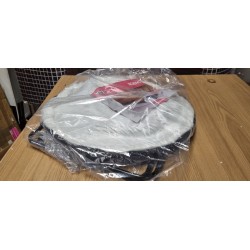 Kerbl Sharon ležaljka, poliester, bela, prečnik 50 cm | Outlet BGD