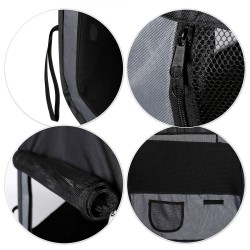 Dibea platnena ogradica za štence, Oxofrd tkanina, 110x64cm | Outlet BGD