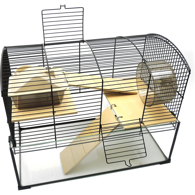 Little Friends Mayfair Gerbilarium kavez sa dod, 51.5x28x40 cm | Outlet BGD