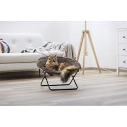 Kerbl Sharon ležaljka, poliester, braon, prečnik 50 cm | Outlet BGD