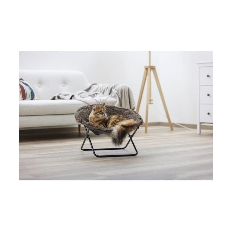 Kerbl Sharon ležaljka, poliester, braon, prečnik 50 cm | Outlet BGD