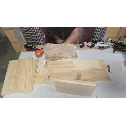 Kerbl Timber zidna penjalica/grebalica, 150 cm, drvo | Outlet BGD
