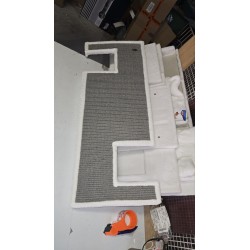 Trixie Gerardo toranj/grebalica za mačke, bela/siva, 100cm | Outlet BGD