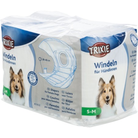 Trixie Dog 23632 pelene za ženke S-M 28-40cm 12kom | Outlet BGD
