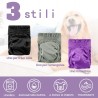 Set 3 higijenskih gaćica za pse, L veličina, podesive, 44-64cm | Outlet BGD
