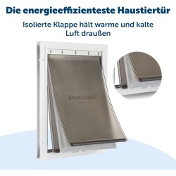 Petsafe Staywell XL energetski efikasna aluminijumska vrata za kućne ljubimce | Outlet BGD
