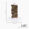 Catit Senses 2.0 kartonski stub za grebanje, 43x37.5 cm | Outlet BGD