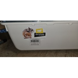 Ferplast Mini Duna Hamster kavez, plastika, 55x39x27cm, bela | Outlet BGD