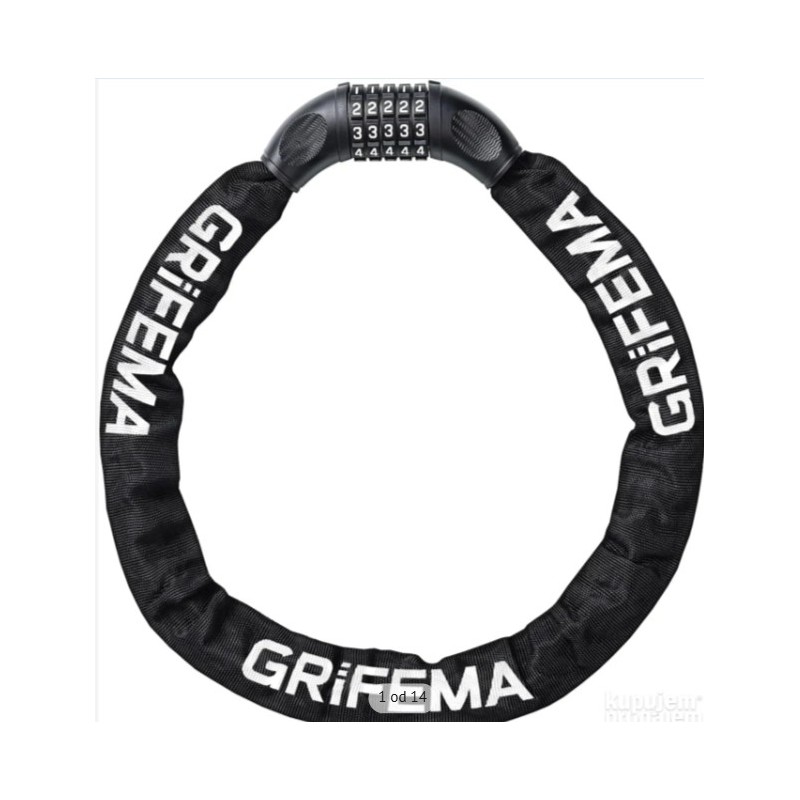 GRIFEMA GAK1201-9 Brava za Bicikl sa Šifrom 900 mm | Outlet BGD