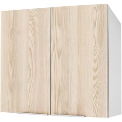 Berlioz Creations CP8HF kuhinjski ormarić, bela/jasen, 80x34x70 | Outlet BGD
