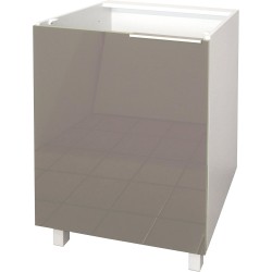 Berlioz CP6BT donji kuhinjski ormarić, sjaj taupe, 60x52x83cm | Outlet BGD