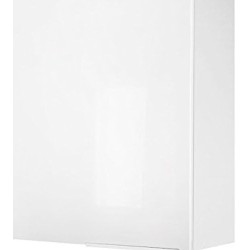 Berlioz CP6HB zidni ormarić, bela/bela sjaj, 60x33.3x70cm | Outlet BGD
