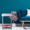 Relaxdays podstavljeni tabure sa policom, bela, 47x33x33cm | Outlet BGD