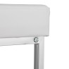 Relaxdays podstavljeni tabure sa policom, bela, 47x33x33cm | Outlet BGD