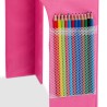 Relaxdays dečiji set za sedenje, MDF, poliester, pena, pink | Outlet BGD